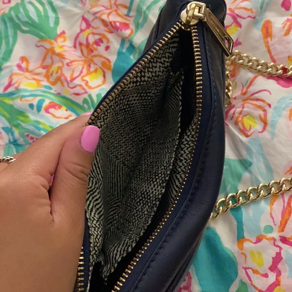 Rebecca Minkoff Navy Blue Mini Mac Crossbody - Picture 6 of 7